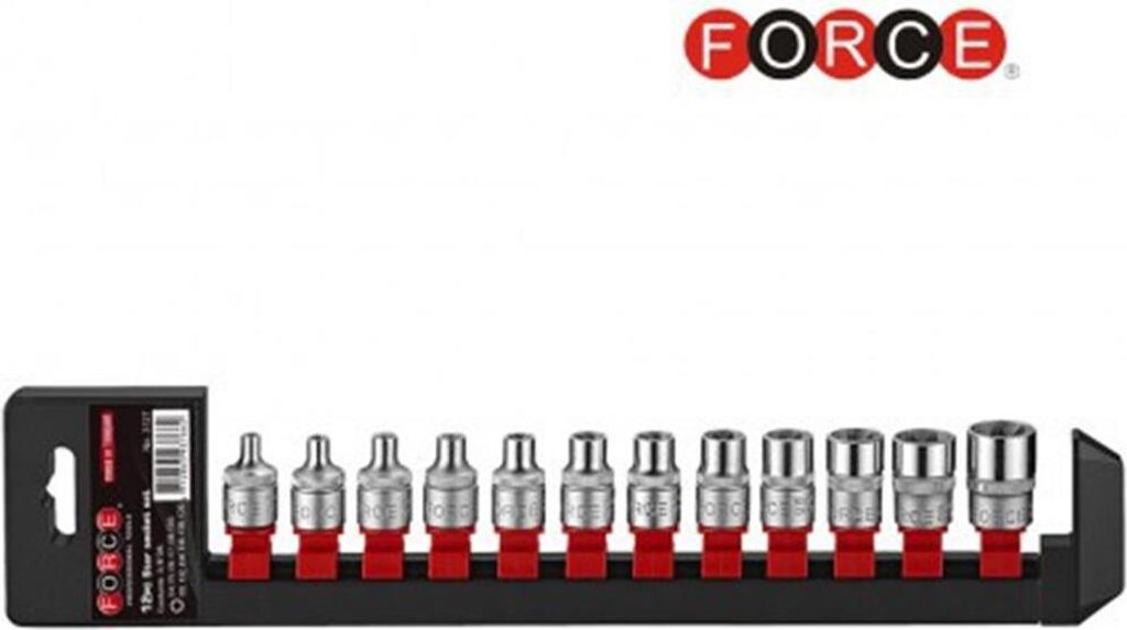 Außentorx Steckschlüsseleinsatz 12 tlg. 3/8"
