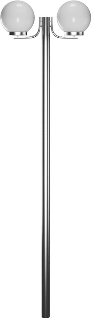vidaXL Garten-Kandelaber 2-flammig 220 cm