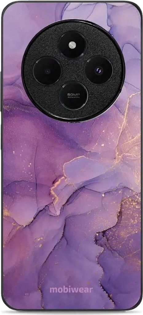 Handyhülle für Xiaomi Poco C75, Mobiwear Glossy Case, Violett