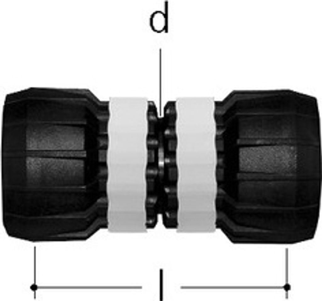Sanipex MT-Doppelverschraubung 4692 32 mm