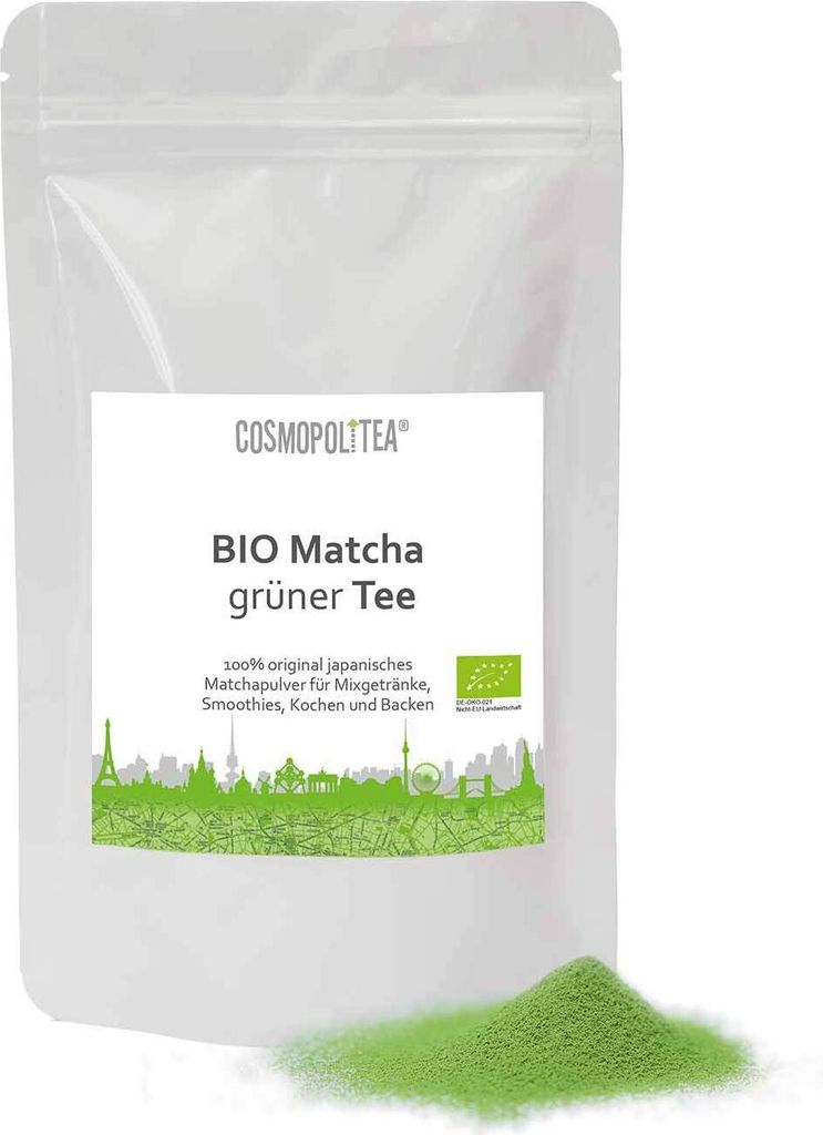 BIO Matcha grüner Tee, 100g Beutel