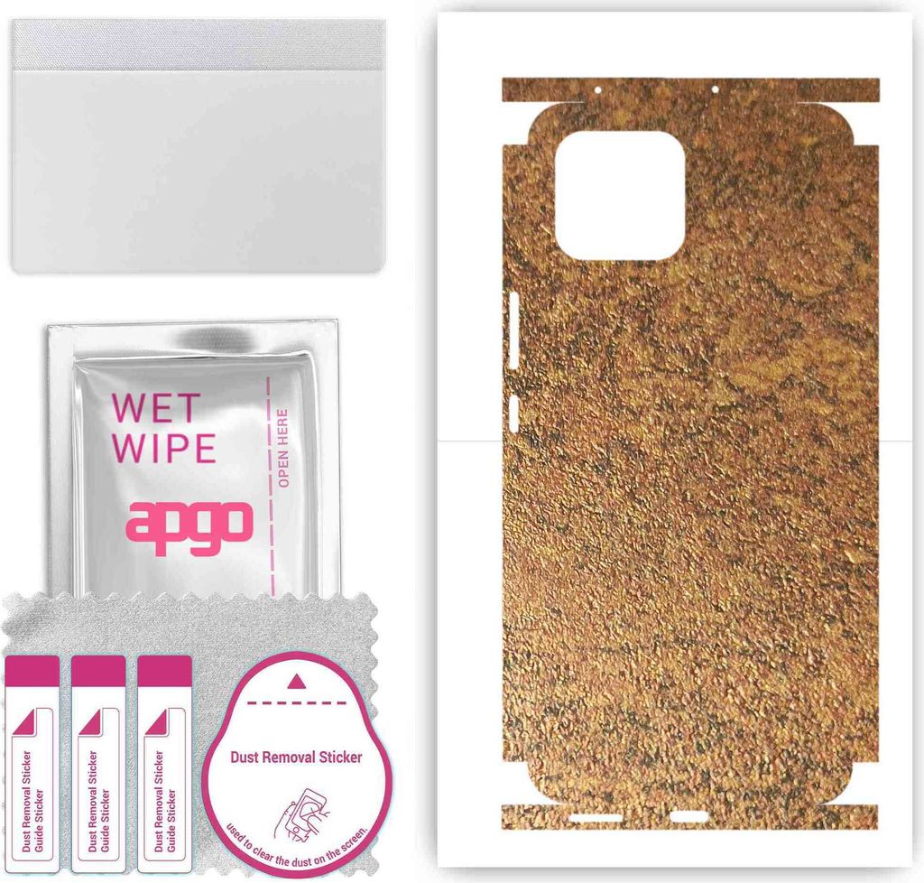 apgo Rückseite + Seiten Schutzfolie, Skin, kompatibel mit Huawei nova 8 SE, Hinten Displayschutzfolie aus Vinylfolie, kratzfest, einfache Montage ...