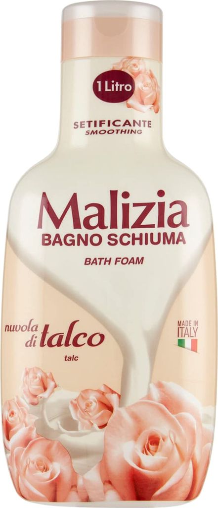Malizia Glättende Badeflüssigkeit - Talkum Cloud 1 l x1