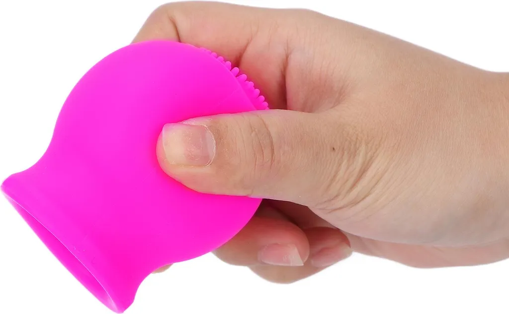 Dispositivo Bellezza Bocca Lip Plumper con Pompa e Spazzola Rosa - 5