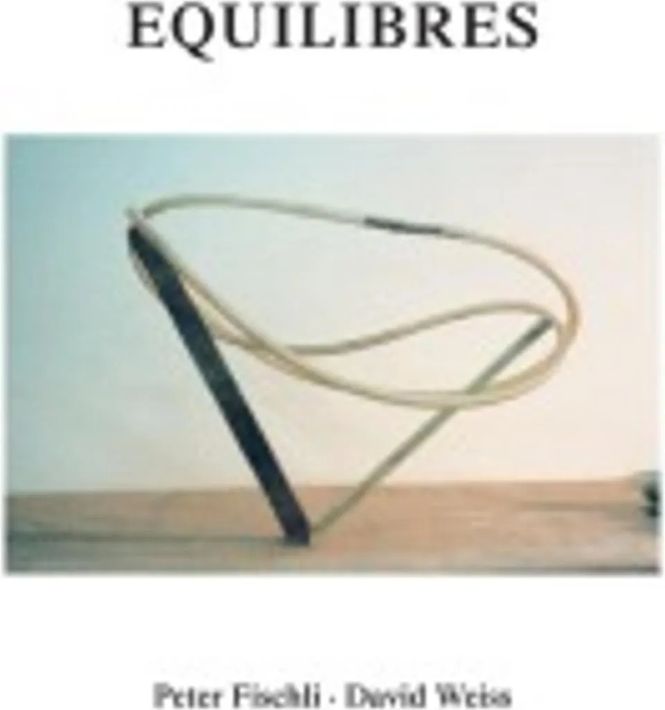 Livre Inspiration Art Contemporain Equilibres Fischli Weiss Allemand