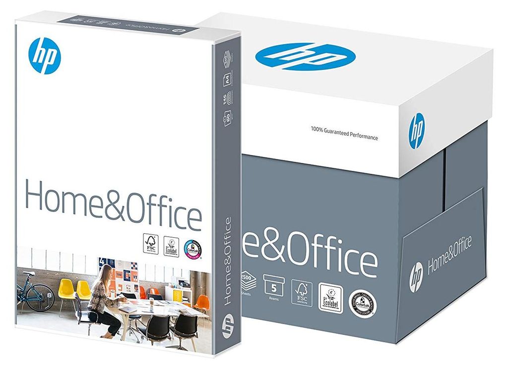 HP Home & Office Papier 80g/m² DIN-A4 - 2500 Blatt CHP150 Produktbild 