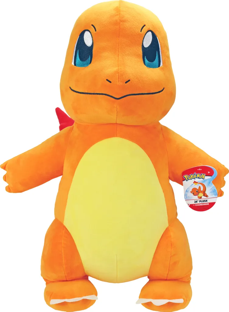 Peluche Pokémon Salamèche 60 cm : Cadeau Idéal pour Chambre d'Enfant