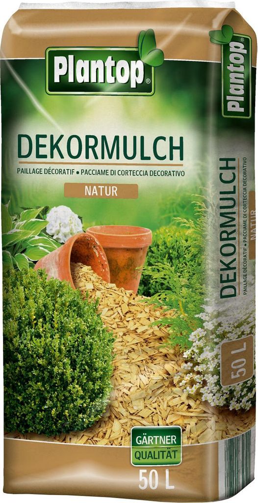 Plantop Decor Mulčovanie prírodné 50l Obrázok produktu 