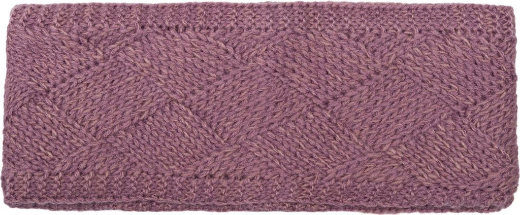 styleBREAKER Damen Strick Stirnband einfarbig mit Rauten Produktbild 