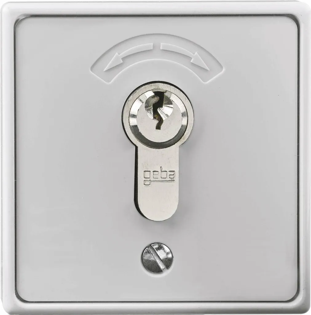 Bouton-poussoir VK 4595 WR Rademacher 4031909001429 pour volet roulant