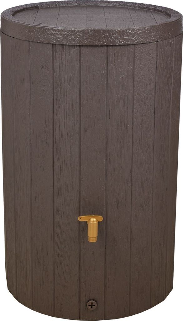 Regenspeicher 220 L braun Regentank Regentonne Produktbild 