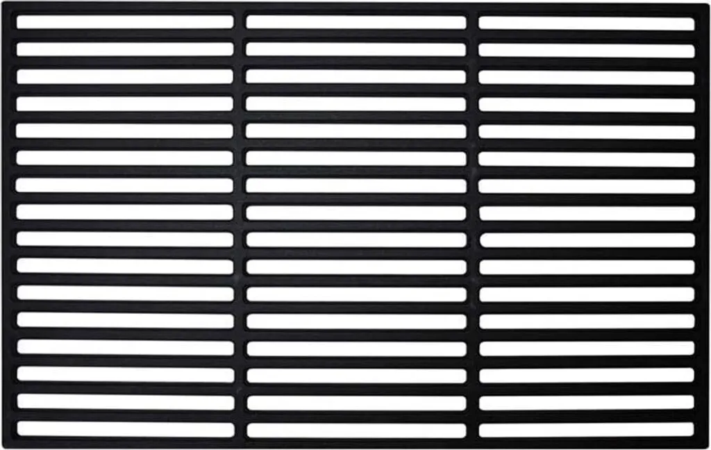 Grille de Remplacement Fonte 54x34cm pour Barbecue et Four à Charbon