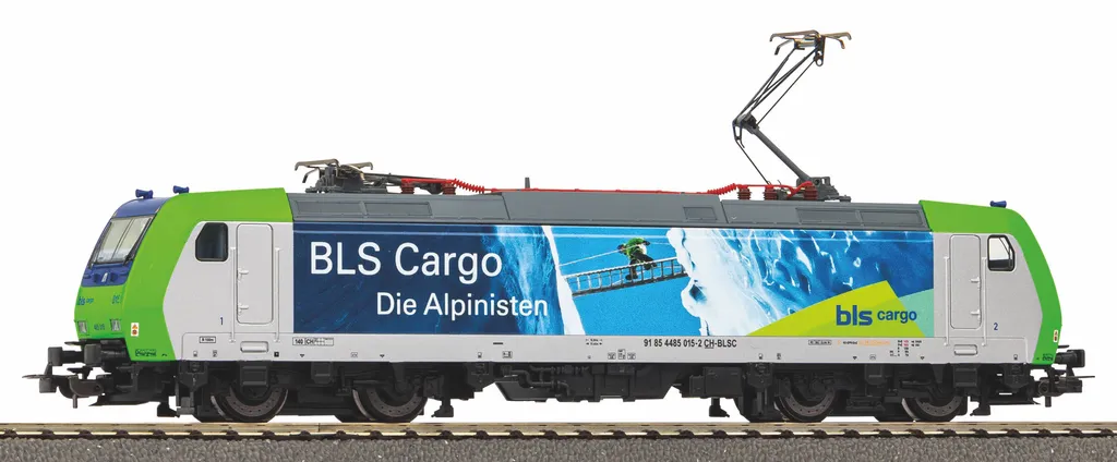 Train miniature électrique Re 485 BLS PIKO - Locomotive Fret HO AC