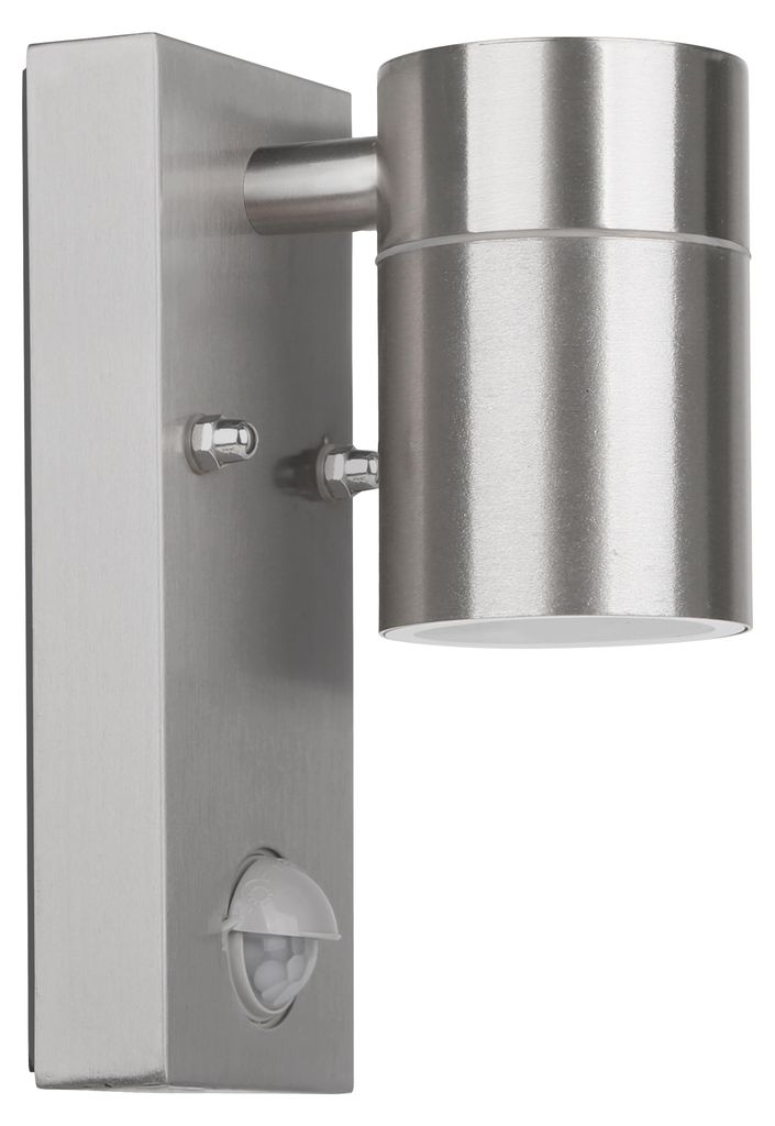 Grafner® Edelstahl Wandlampe mit Bewegungsmelder 26BPIR Produktbild 