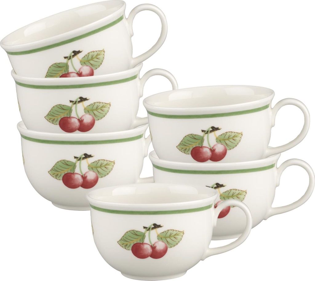 Villeroy & Boch French Garden Café au lait Obertasse 370 ml 6er Set
