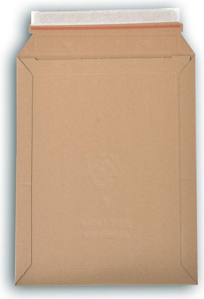 Lot de 5 enveloppes carton wellbox 3 format 238x316 mm Image du produit 