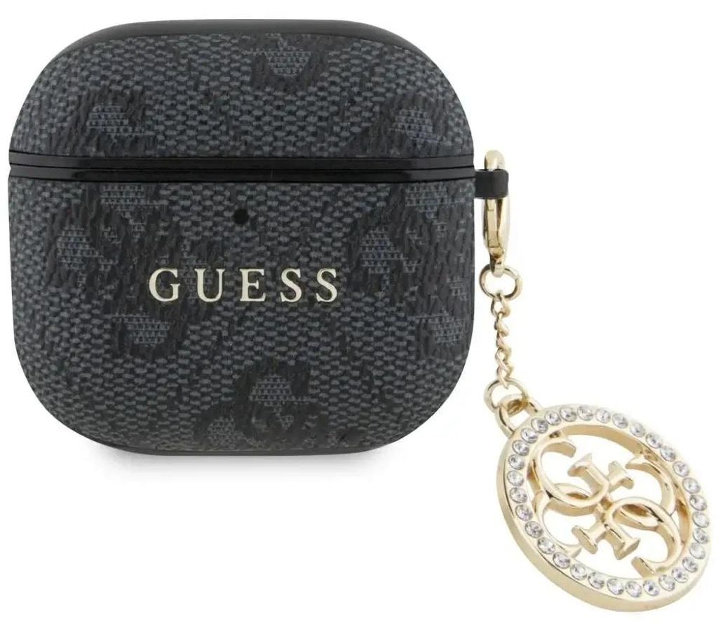 Schutzhülle für AirPods 4 Guess Strass 4G Charm Case Produktbild 
