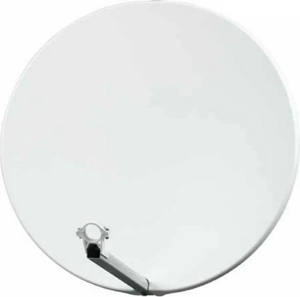 Parabole 75cm fibre Servimat KFIB75DBINOX pour réception HD et 4K