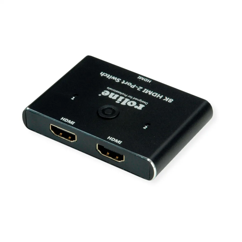 Commutatore HDMI 8K ROLINE a 2 Vie: Switch 2.1 Professionale 48Gbps - 5