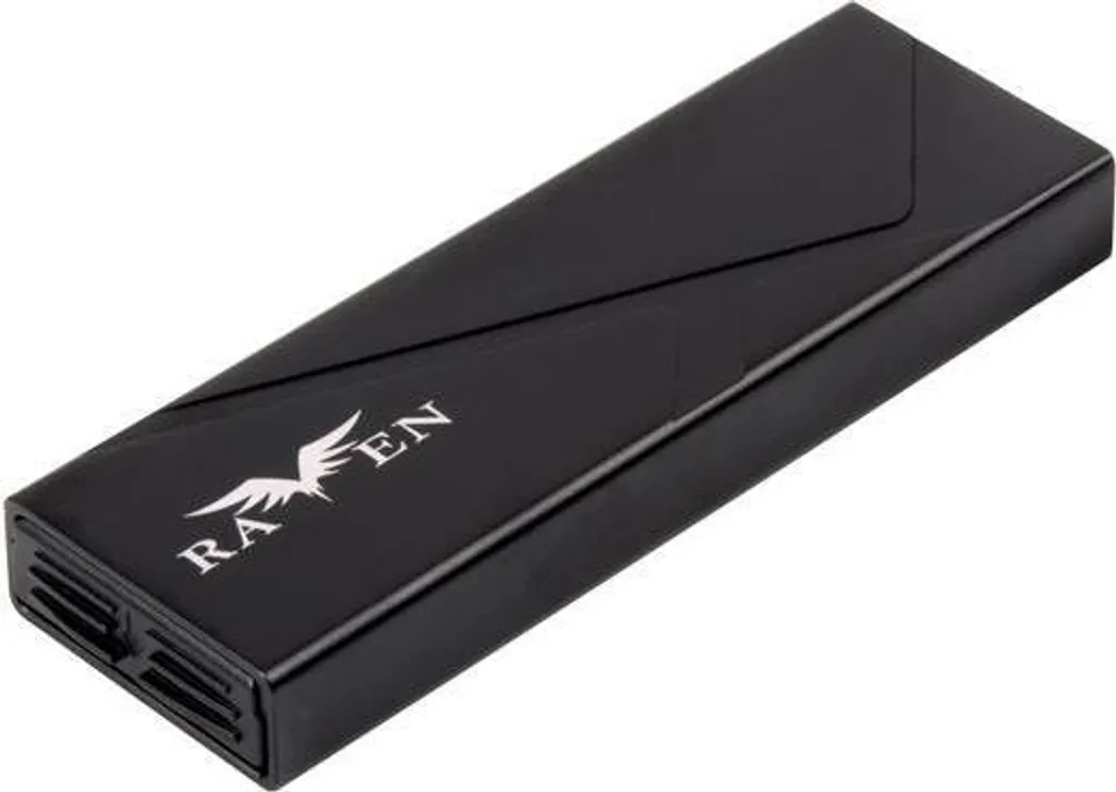 Silverstone RVS03 Raven: Case Esterno SSD per Gaming 10Gbps