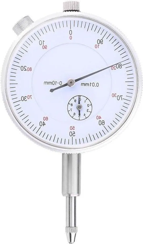 Comparateur à cadran 0-10 mm avec précision 0,01 mm pour atelier mécanique