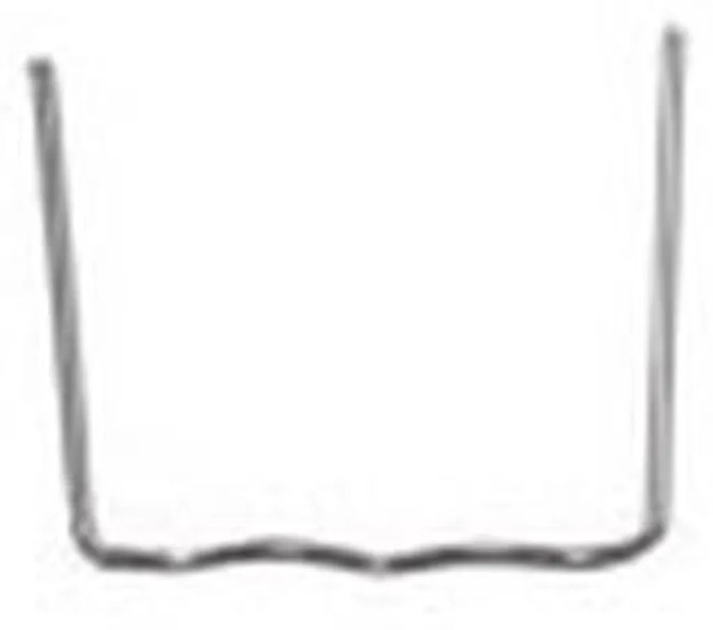Agrafes en acier durable D.0,6 mm forme U - Fixation précise D-Work 100x