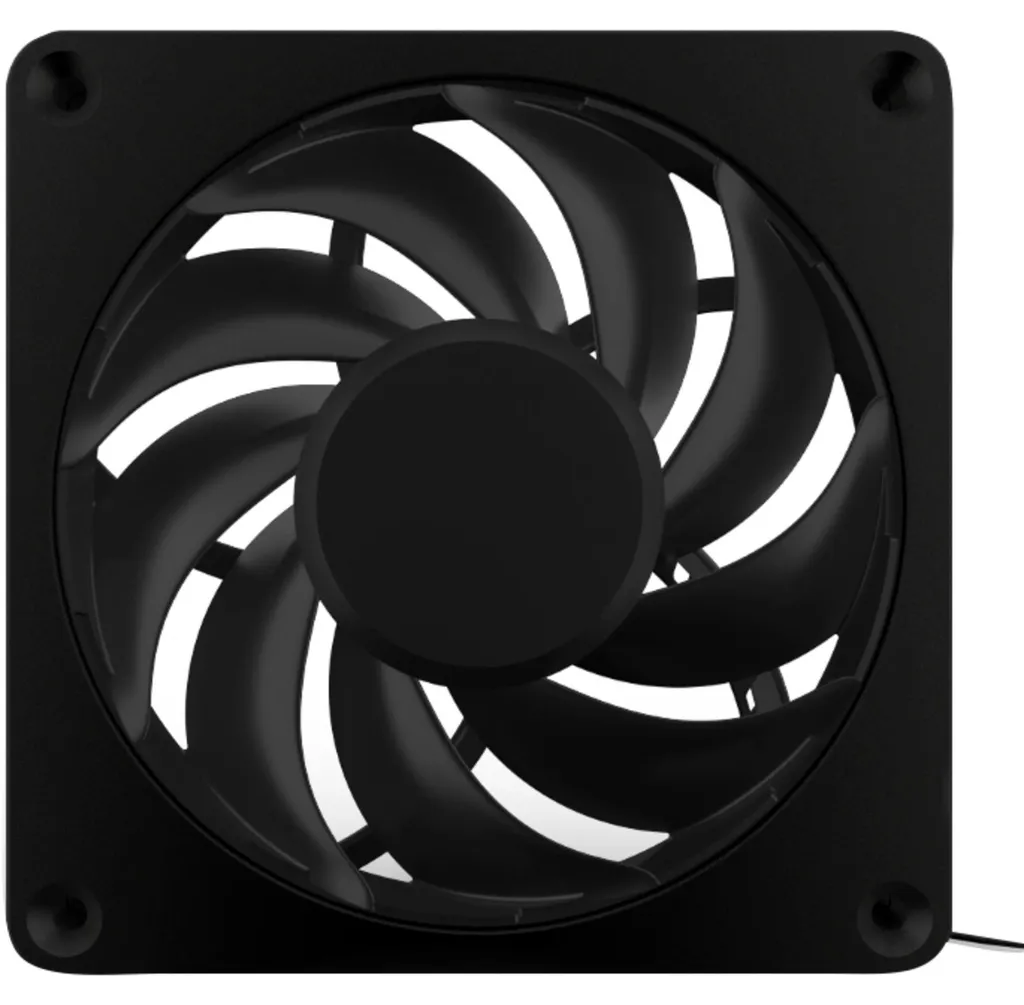 Ventilateur PC 12cm Alphacool Apex Stealth Metall pour Refroidissement - 2