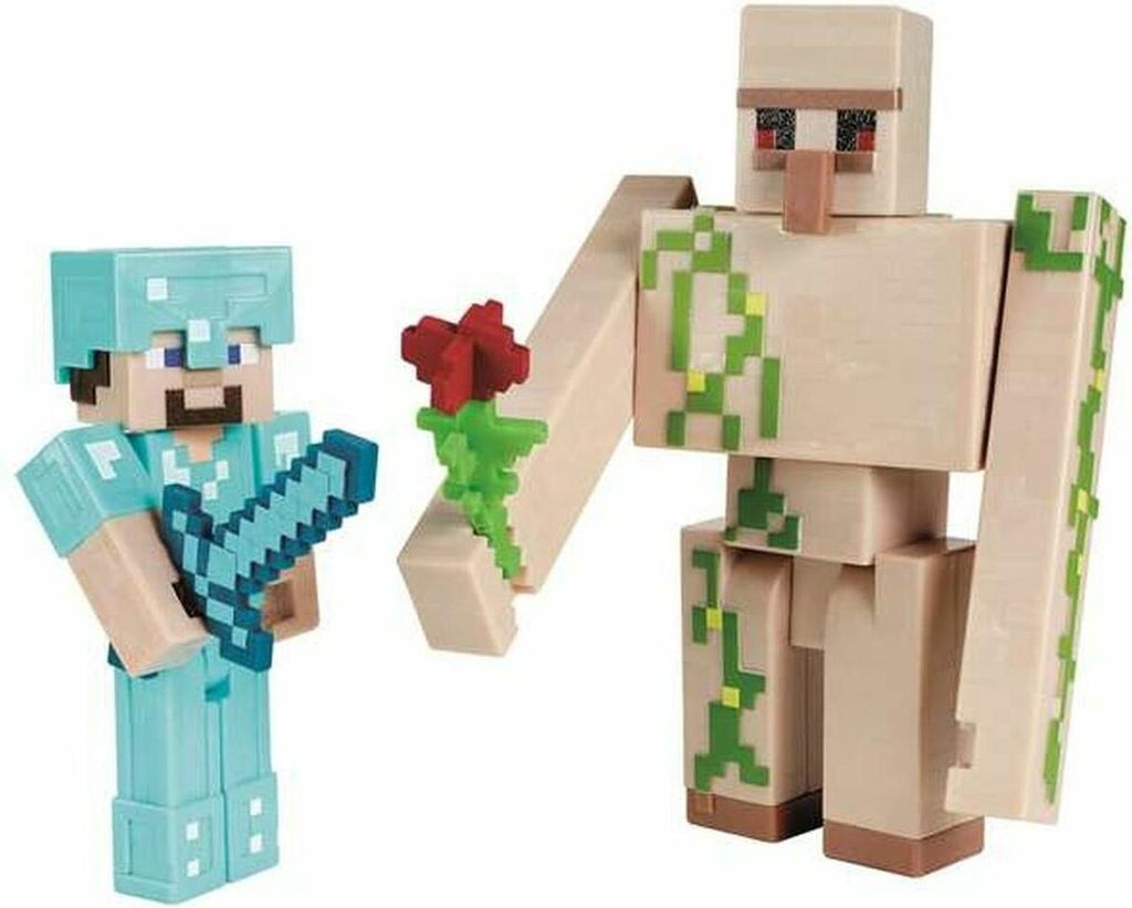Minecraft Craft-a-Block 2er-Pack Figuren aus dem Sortiment, Produktbild 