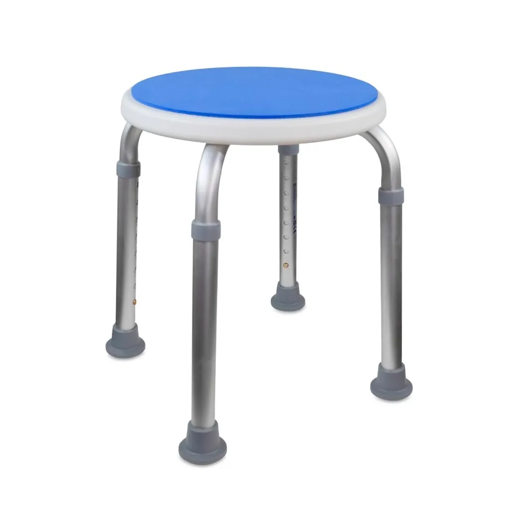 Tabouret de bain antidérapant rembourré Mobiclinic pour douche 100kg