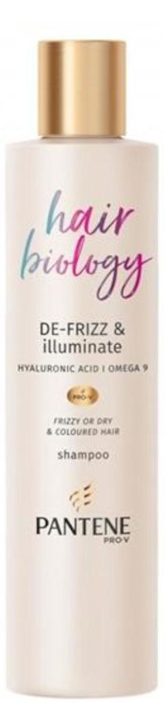 Pantene Hair biology - shampoo - 250ml - de-frizz & illuminate