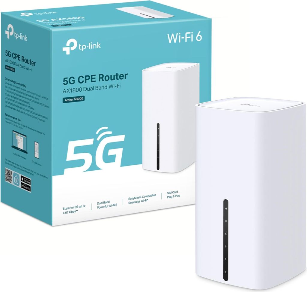 TP-Link Archer AX1800, Wi-Fi 6 (802.11ax), Dual-Band (2,4 Produktbild 