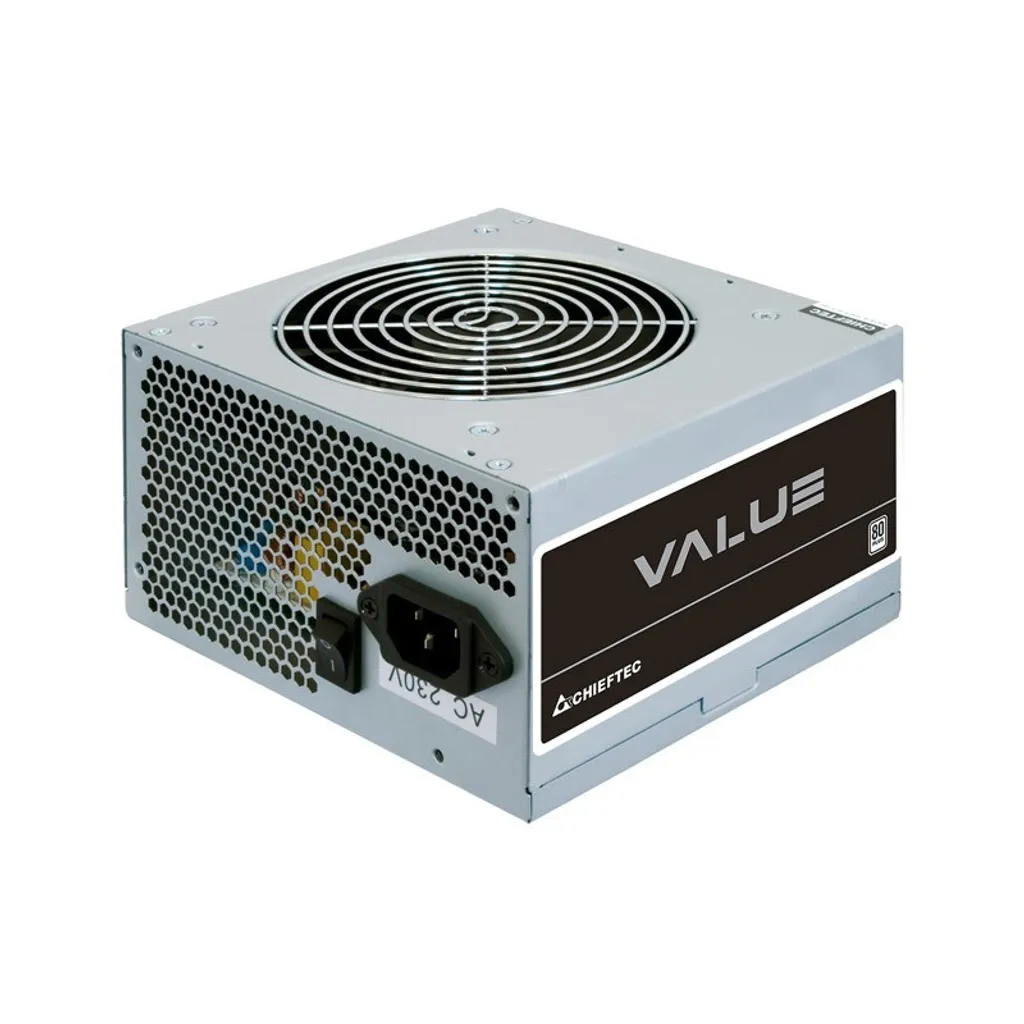 Chieftec 500W APB-500B8 Alimentation Silencieuse Certifiée 80 Plus White