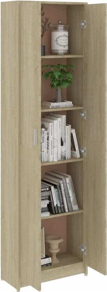 vidaXL Šatníková skriňa Sonoma Dub 55x25x189 cm odvodený Obrázok produktu 5