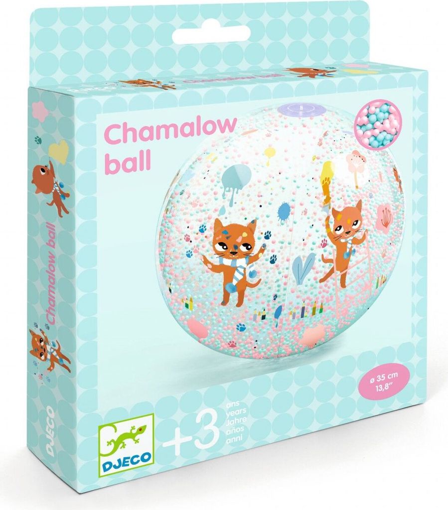 Djeco Djeco aufblasbarer Ball – Lernspielzeug für Kinder
