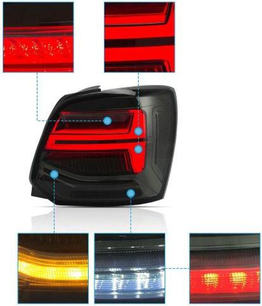 Pack LED VOLKSWAGEN POLO (6R1, 6C1) 1.6 BiFuel (2011 à 2014) – Pack Complet