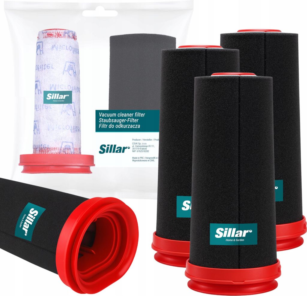 Sillar 3x Komplettfilter für Bosch Flexxo Serie 4 Produktbild 
