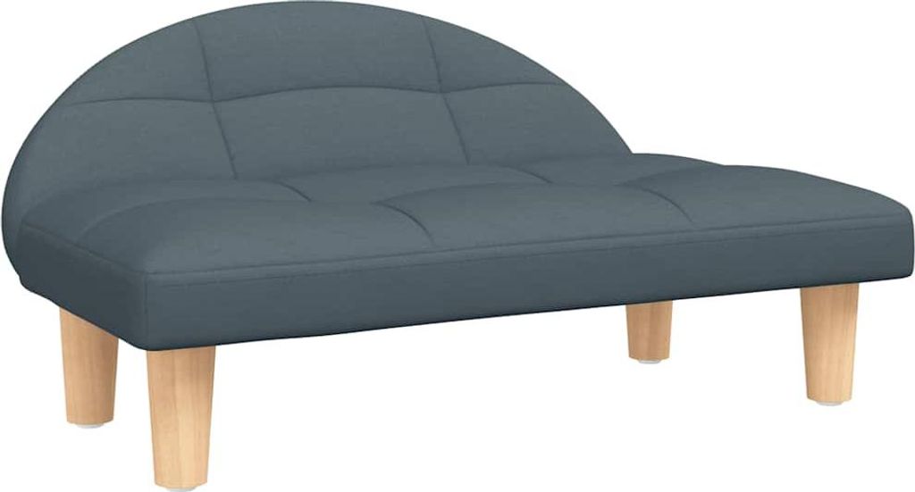 vidaXL Hundebett Dunkelgrau 70x52x30 cm Stoff