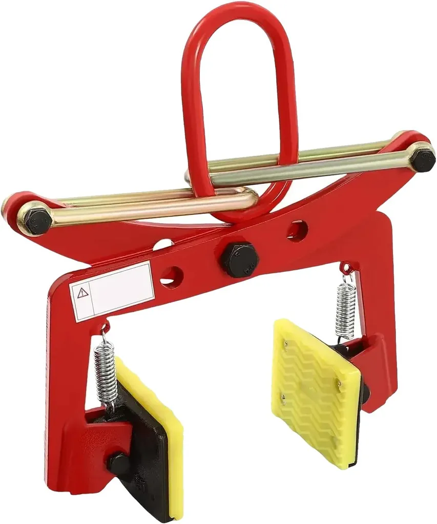 Pince pour manutention de pierres réglable 330 kg pour chantier BTP