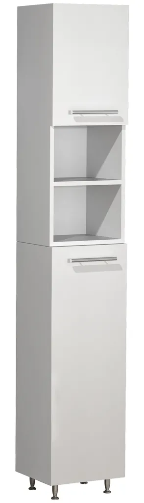 Armoire de Salle de Bains Lisalo VCM Haute avec Étagères Réglables 170cm