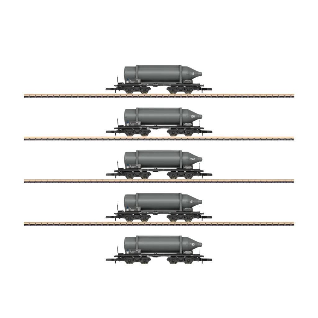 Märklin 82092 Z Coffret de 5 wagons bouteilles carbure SKW Trostberg AG