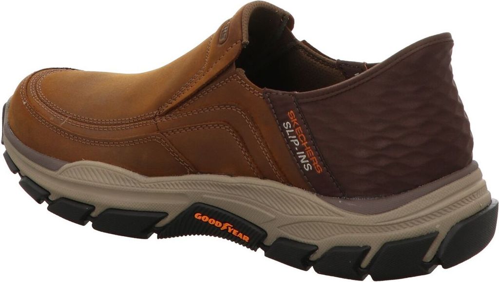 Pánské nazouvací boty Skechers Respected Elgin brown Obrázek produktu 19