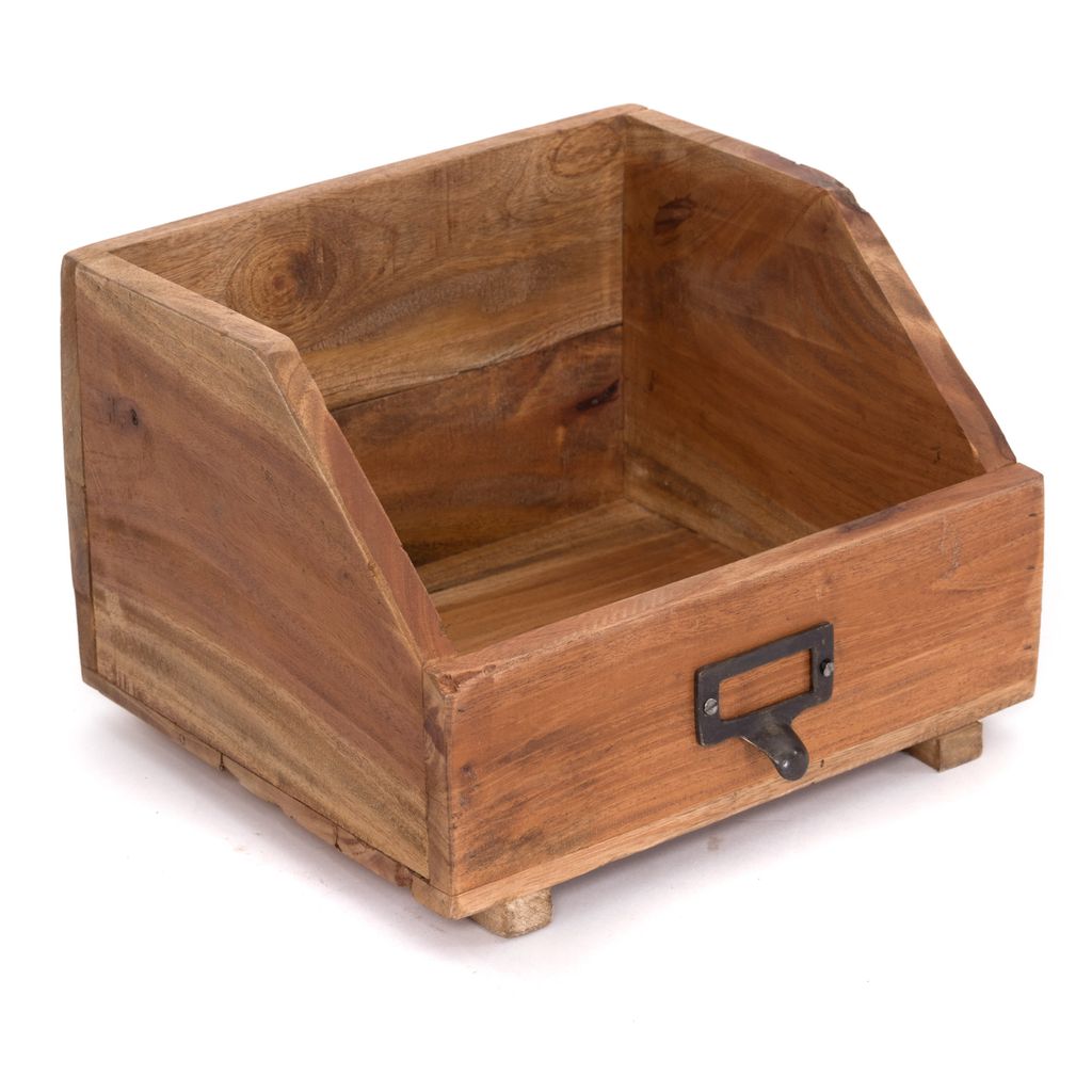 KNIHOVNA "BÜCHERBOX 24" | 24x21x17cm (ŠxHxV), mahagon | Obrázek produktu 