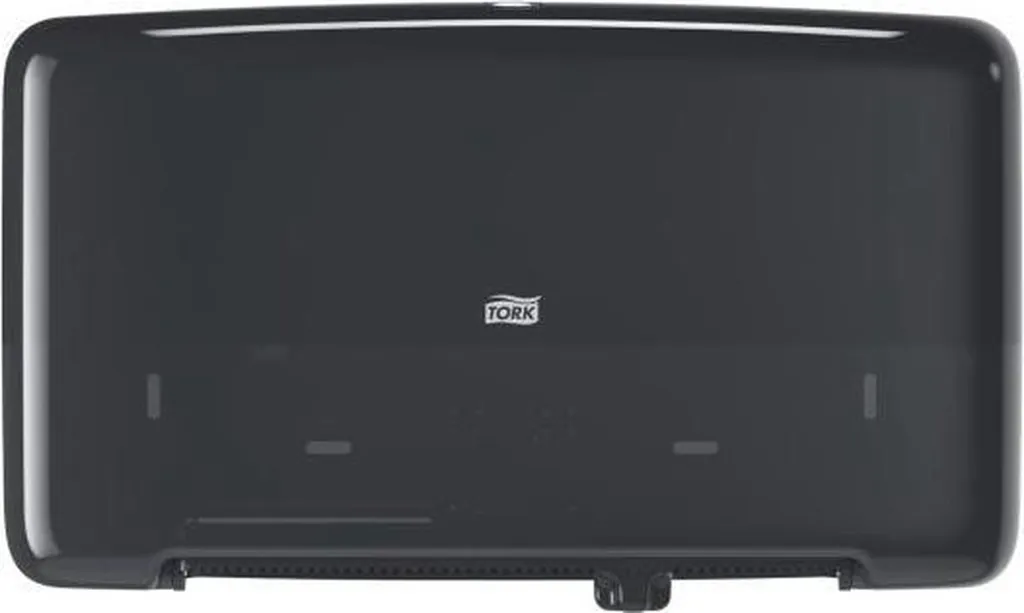 Distributeur papier T2 Elevation noir - Haute capacité double rouleau - 4