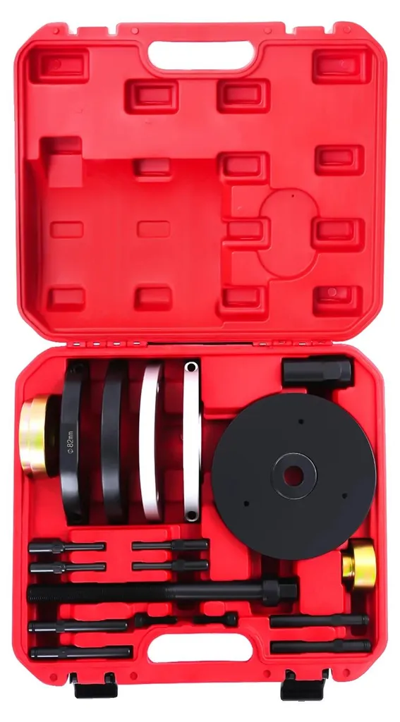 Extracteur de roulement de roue robuste rouge - Outil efficace 85mm Max