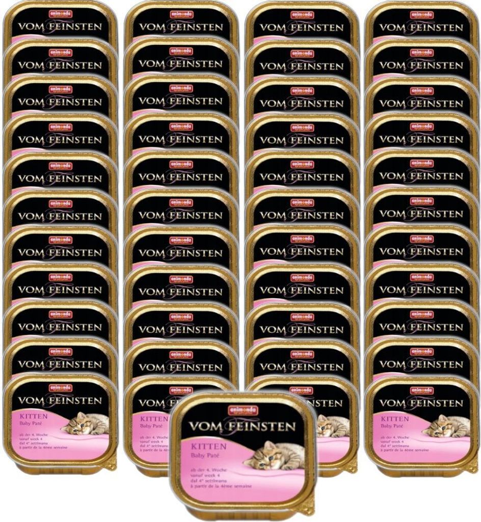 ANIMONDA Vom Feinsten Kitten Baby Pate - nassfutter für Katzen - 100g