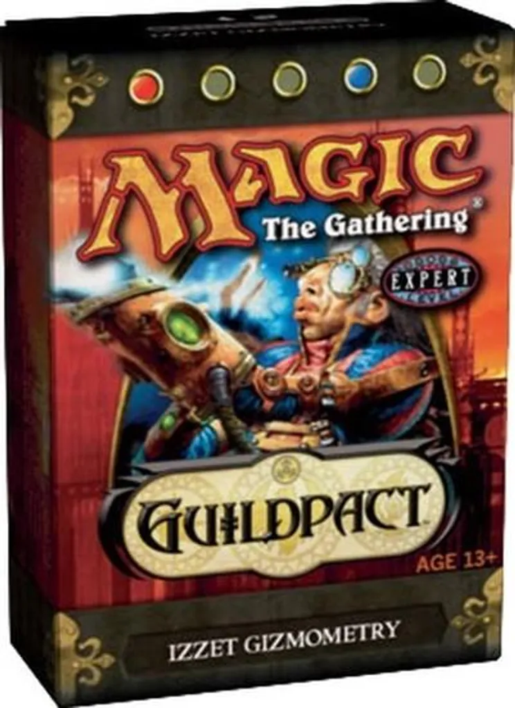Deck Magic Guildpact Izzet Gizmometry Rouge Bleu Inédit