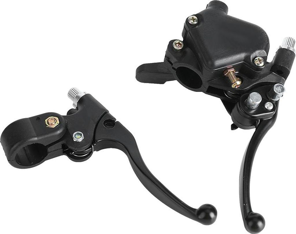 Daumenbremshebel, 1 Paar bequemer Griff nach links rechts Motorradhebel für Pitbike mit 22 mm Lenker