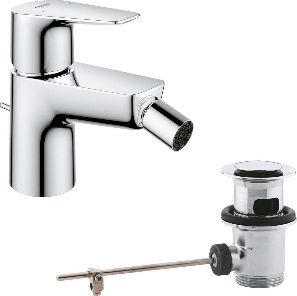 Baterie bideu Grohe Start Edge 23345001, 3/8'', marimea S, Obrázek produktu 