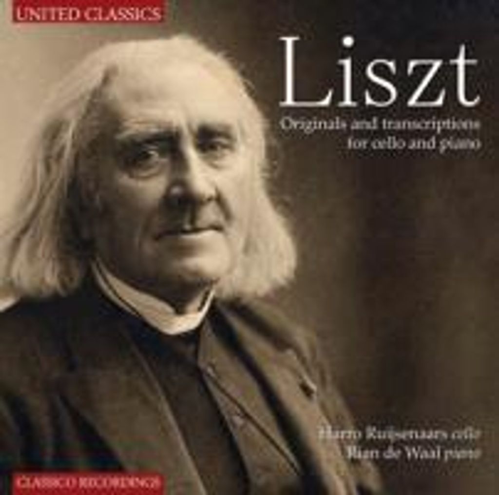 Ruijsenaars, H: Liszt: Originals And Transciptions Cello & P