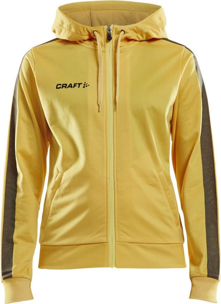 CRAFT Pro Control Hood Jacket W Sweden Yellow/Black XL